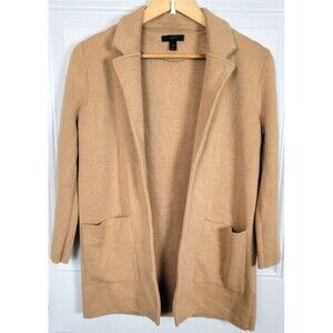 J. Crew Womens Sweater Blazer Size XXS Wool Blend